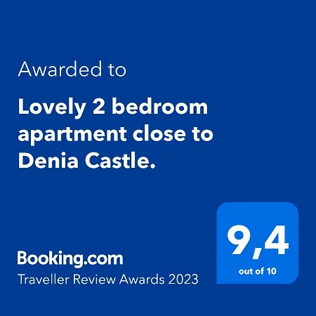 Lovely 2 Bedroom Close To Castle. * Дения